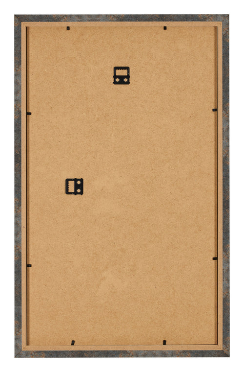 Bilderrahmen 33x48cm Oxidiertes Metall MDF Bologna Ruckseite | Yourdecoration.de