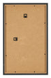 Bilderrahmen 33x48cm Schwarz Gemasert MDF Bologna Ruckseite | Yourdecoration.de