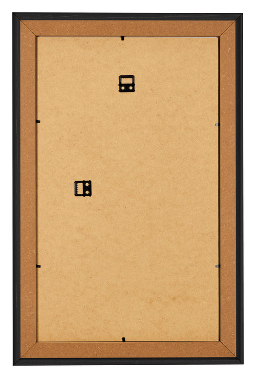 Bilderrahmen 33x48cm Schwarz Gemasert MDF Lazio Ruckseite | Yourdecoration.de