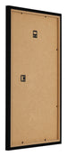 Bilderrahmen 33x48cm Schwarz Hochglanz MDF Bologna Ruckseite Schrag | Yourdecoration.de