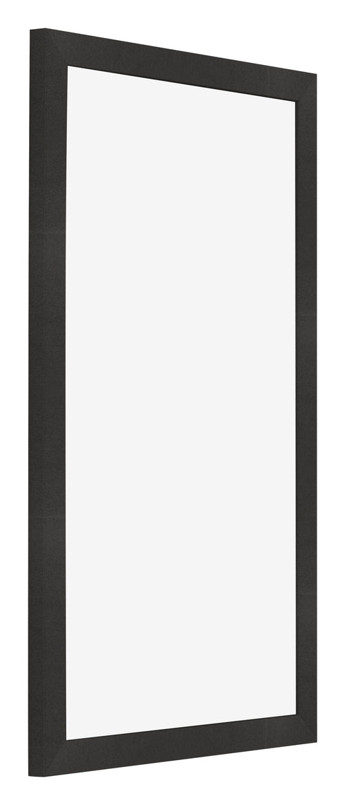 Bilderrahmen 33x48cm Schwarz Matt MDF Bologna Vorne Schrag | Yourdecoration.de