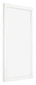 Bilderrahmen 33x48cm Weiss Hochglanz MDF Bologna Vorne Schrag | Yourdecoration.de