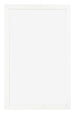 Bilderrahmen 33x48cm Weiss Hochglanz MDF Bologna Vorne | Yourdecoration.de