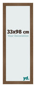 Bilderrahmen 33x98 cm Eiche Rustikal MDF Bologna Vorne Messe | Yourdecoration.de