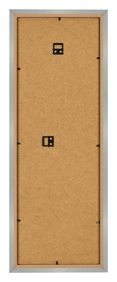 Bilderrahmen 33x98cm Aluminium Gebürstet MDF Bologna Ruckseite | Yourdecoration.de