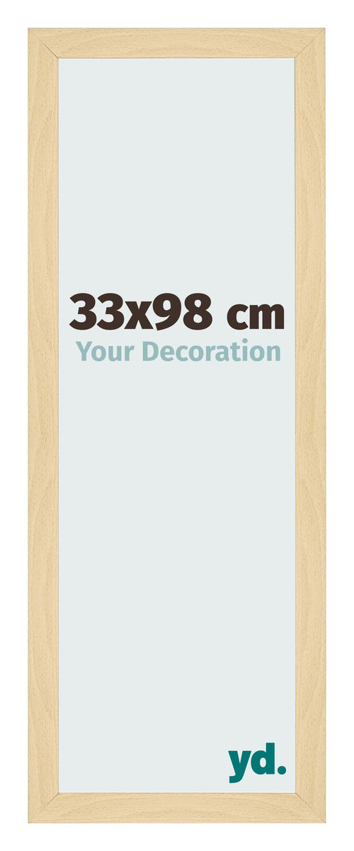 Bilderrahmen 33x98cm Buche Dekor MDF Bologna Vorne Messe | Yourdecoration.de