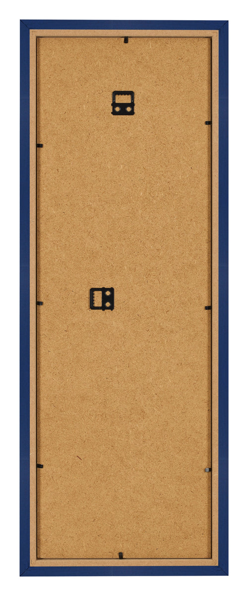 Bilderrahmen 33x98cm Dunkelblau Gewischt MDF Bologna Ruckseite | Yourdecoration.de