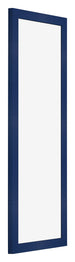 Bilderrahmen 33x98cm Dunkelblau Gewischt MDF Bologna Vorne Schrag | Yourdecoration.de