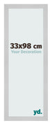 Bilderrahmen 33x98cm Edelstahl MDF Bologna Vorne Messe | Yourdecoration.de