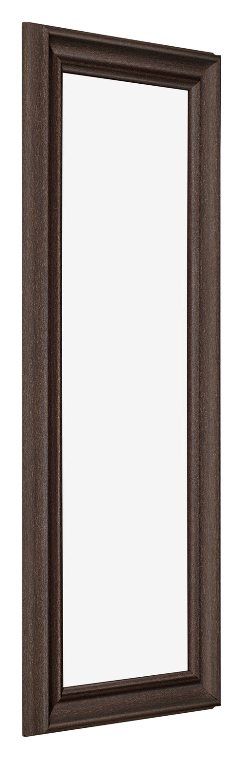 Bilderrahmen 33x98cm Eiche Dunkel MDF Lazio Vorne Schrag | Yourdecoration.de