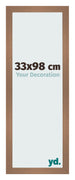 Bilderrahmen 33x98cm Kupfer Dekor MDF Bologna Vorne Messe | Yourdecoration.de