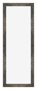 Bilderrahmen 33x98cm Oxidiertes Metall MDF Bologna Vorne | Yourdecoration.de