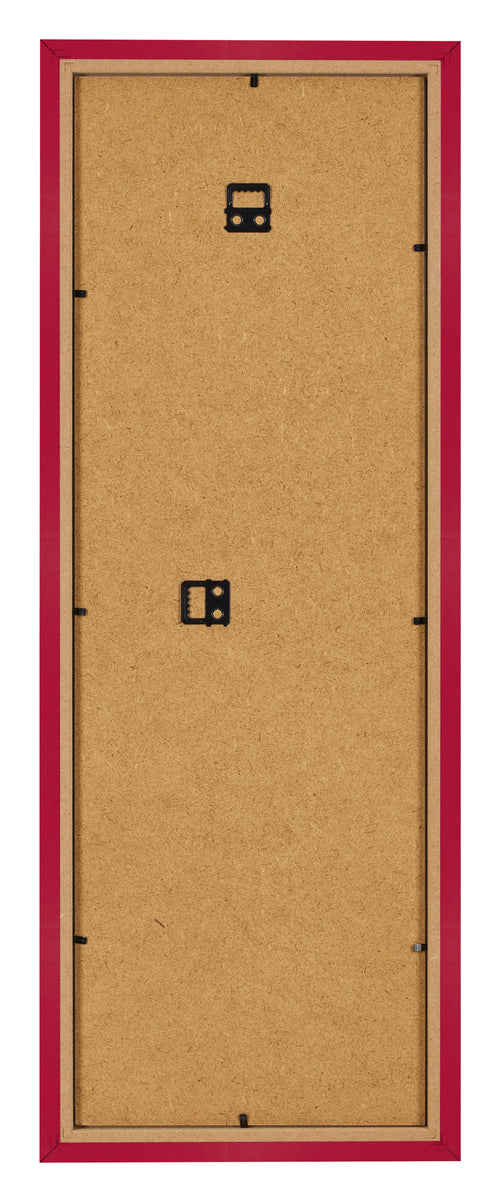 Bilderrahmen 33x98cm Rot MDF Bologna Ruckseite | Yourdecoration.de