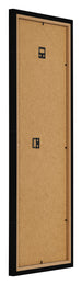 Bilderrahmen 33x98cm Schwarz Hochglanz MDF Bologna Ruckseite Schrag | Yourdecoration.de