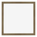 Bilderrahmen 35x35cm Bronze Dekor MDF Bologna Vorne | Yourdecoration.de