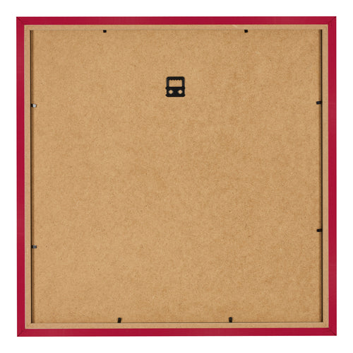 Bilderrahmen 35x35cm Rot MDF Bologna Ruckseite | Yourdecoration.de