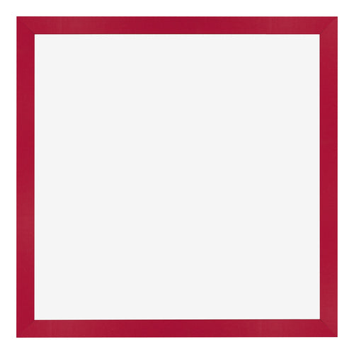 Bilderrahmen 35x35cm Rot MDF Bologna Vorne | Yourdecoration.de