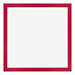 Bilderrahmen 35x35cm Rot MDF Bologna Vorne | Yourdecoration.de