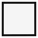 Bilderrahmen 35x35cm Schwarz Hochglanz MDF Bologna Vorne | Yourdecoration.de