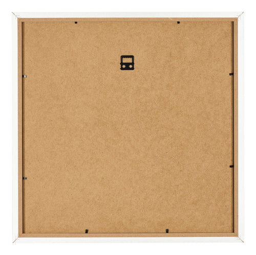 Bilderrahmen 35x35cm Weiss Hochglanz MDF Bologna Ruckseite | Yourdecoration.de
