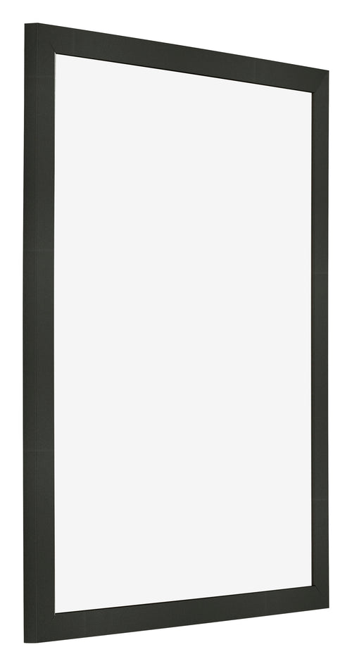 Bilderrahmen 35x45cm Antrazit MDF Bologna Vorne Schrag | Yourdecoration.de