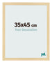 Bilderrahmen 35x45cm Buche Dekor MDF Bologna Vorne Messe | Yourdecoration.de