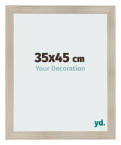 Bilderrahmen 35x45cm Eiche Rustikal MDF Pisa Vorne Messe | Yourdecoration.de