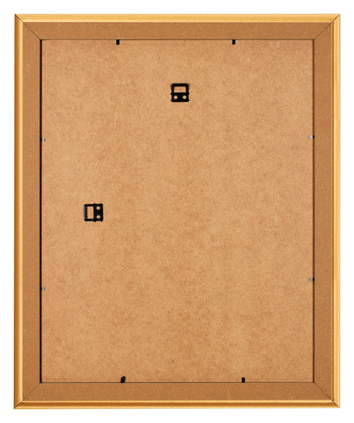 Bilderrahmen 35x45cm Gold Matt MDF Lazio Ruckseite | Yourdecoration.de