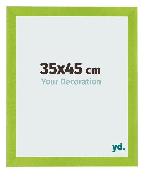 Bilderrahmen 35x45cm Grün MDF Pisa Vorne Messe | Yourdecoration.de