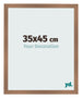 Bilderrahmen 35x45cm Kupfer Dekor MDF Bologna Vorne Messe | Yourdecoration.de