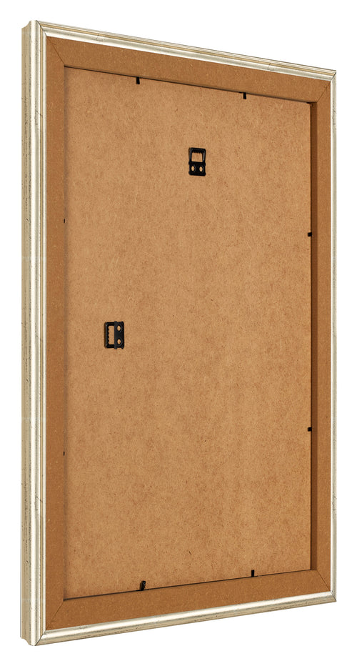 Bilderrahmen 35x45cm Metallglanz MDF Lazio Ruckseite Schrag | Yourdecoration.de