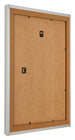 Bilderrahmen 35x45cm Silber Matt MDF Lazio Ruckseite Schrag | Yourdecoration.de