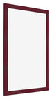 Bilderrahmen 35x45cm Weinrot Gewischt MDF Bologna Vorne Schrag | Yourdecoration.de