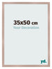 Bilderrahmen 35x50 cm Altrosa MDF Bologna Vorne Messe | Yourdecoration.de