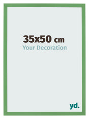 Bilderrahmen 35x50 cm Grun MDF Bologna Vorne Messe | Yourdecoration.de