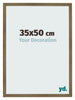 Bilderrahmen 35x50cm Bronze Dekor MDF Bologna Vorne Messe | Yourdecoration.de