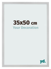 Bilderrahmen 35x50cm Edelstahl MDF Bologna Vorne Messe | Yourdecoration.de