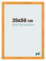 Bilderrahmen 35x50cm Orange MDF Pisa Vorne Messe | Yourdecoration.de