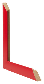 Bilderrahmen 35x50cm Rot MDF Pisa Detail Querschnitte | Yourdecoration.de