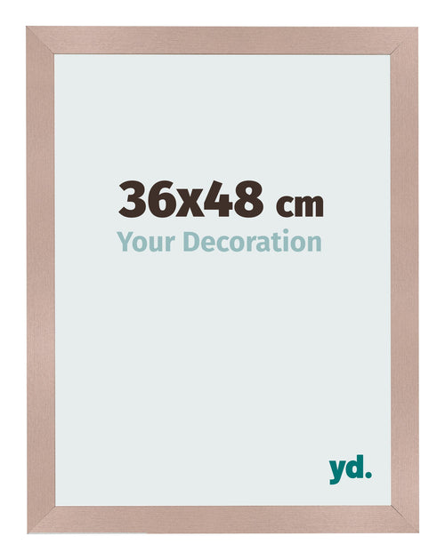 Bilderrahmen 36x48 cm Altrosa MDF Bologna Vorne Messe | Yourdecoration.de