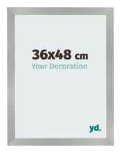Bilderrahmen 36x48cm Aluminium Gebürstet MDF Bologna Vorne Messe | Yourdecoration.de