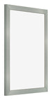 Bilderrahmen 36x48cm Aluminium Gebürstet MDF Bologna Vorne Schrag | Yourdecoration.de