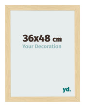 Bilderrahmen 36x48cm Buche Dekor MDF Bologna Vorne Messe | Yourdecoration.de