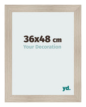 Bilderrahmen 36x48cm Eiche Rustikal MDF Pisa Vorne Messe | Yourdecoration.de
