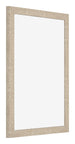 Bilderrahmen 36x48cm Sonoma Eiche MDF Bologna Vorne Schrag | Yourdecoration.de