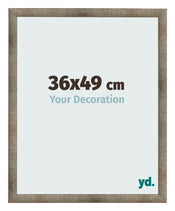 Bilderrahmen 36x49 cm Metall Vintage MDF Bologna Vorne Messe | Yourdecoration.de