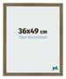 Bilderrahmen 36x49cm Bronze Dekor MDF Bologna Vorne Messe | Yourdecoration.de