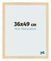 Bilderrahmen 36x49cm Buche Dekor MDF Bologna Vorne Messe | Yourdecoration.de