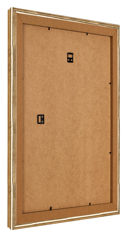Bilderrahmen 36x49cm Gold Antik MDF Lazio Ruckseite Schrag | Yourdecoration.de