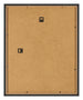 Bilderrahmen 36x49cm Schwarz Gemasert MDF Bologna Ruckseite | Yourdecoration.de